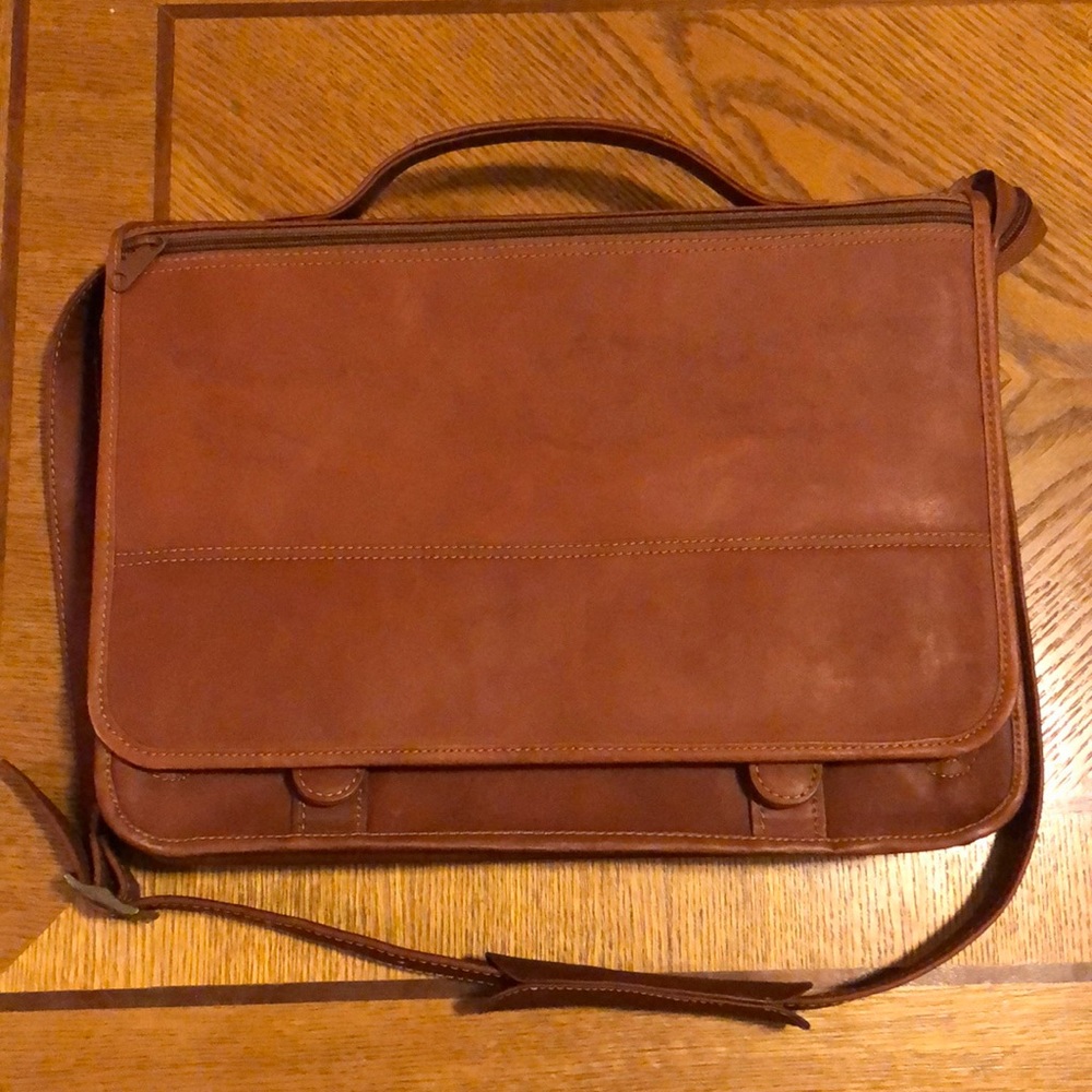 Classic Leather Laptop Bag Gem